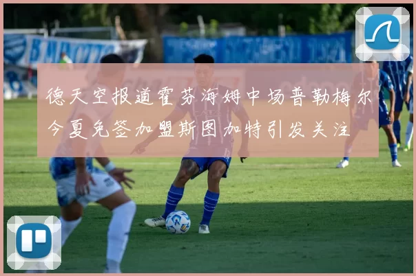 德天空报道霍芬海姆中场普勒梅尔今夏免签加盟斯图加特引发关注